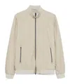 Herno Bomber Jacket In Ecoage In Nude