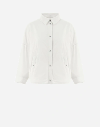 Herno Ecoage Jacket In White
