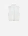 Herno Ecoage Sleeveless Jacket In White