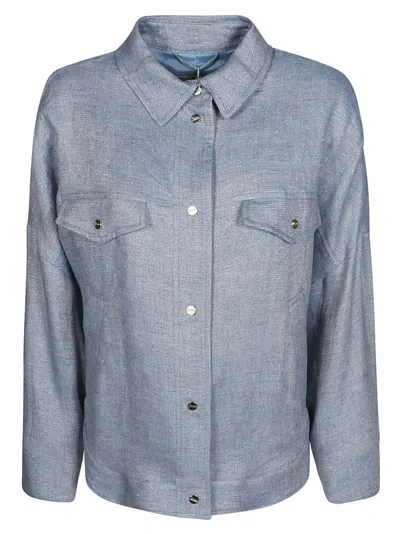 HERNO HERNO EFF DENIM OVERSHIRT