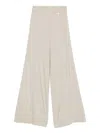 Herno Elastan Pantalone In Neutral