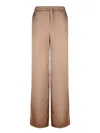 HERNO ELASTIC SAND TROUSERS