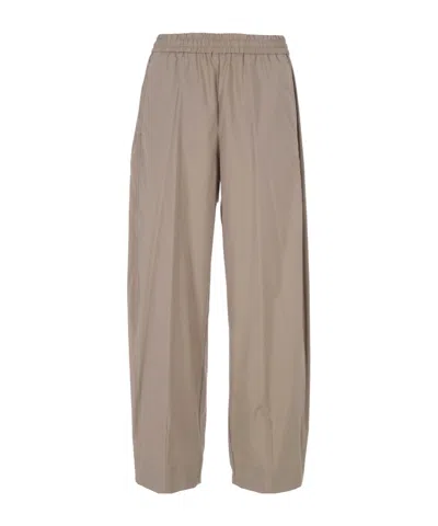 Herno Elastic Waist Balloon Pants In Gray