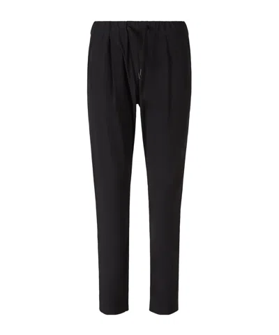 HERNO HERNO STRAIGHT-LEG DRAWSTRING TROUSERS