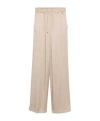 Herno Elastic Waist Casual Pants In Nude