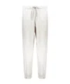 Herno Elastic Waist Sports Pants In White