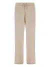 Herno Elastic-waist Trousers In Neutral