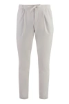 HERNO HERNO ELASTICATED DRAWSTRING WAISTBAND TROUSERS