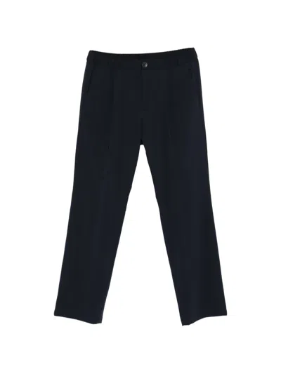 Herno Elasticated Trousers In Blue