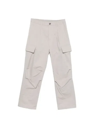 Herno Elasticated-waist Cargo Pants In Gray