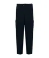 Herno Elasticated Waistband Trousers In Black