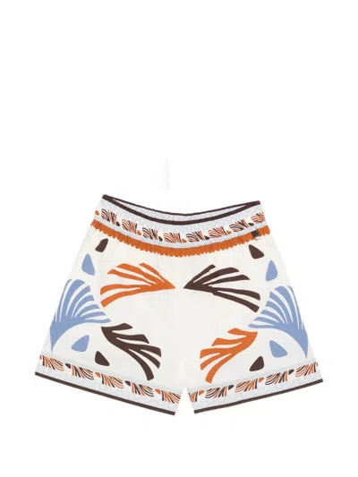 Herno Elasticated-waistband Shorts In Multi