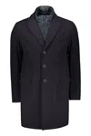 Herno Elegant Coat Made Of High Quality Fabric In Black