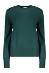 Herno Elegant Dark Green Sweater With Long Sleeves In Green