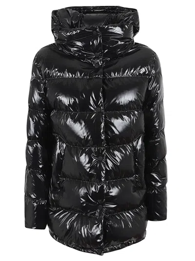 Herno Elegant Down Jacket For Women In Black