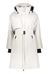 Herno Elegant Down Jacket With Belt In White