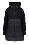 Herno Elegant Down Jacket With Hood And Zipper In Gray