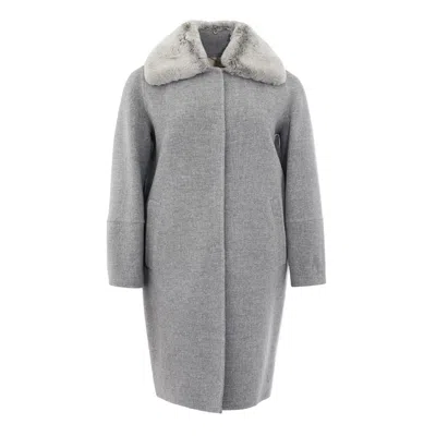Herno Elegant Gray Wool Jacket For Timeless Style In Grigio