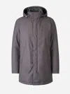 Herno Elegant Hooded Jacket In Hood With Drawstring