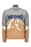 Herno Elegant Shirt With Mountain Design In Multi