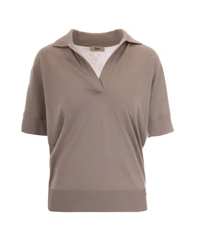 Herno Elegant Women's Mini Top For Season P26 In Multi
