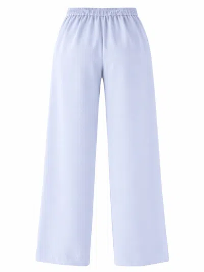 Herno Elegant Women's Trousers In Blue