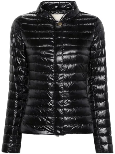 Herno Elena Quilted Down Jacket In Black