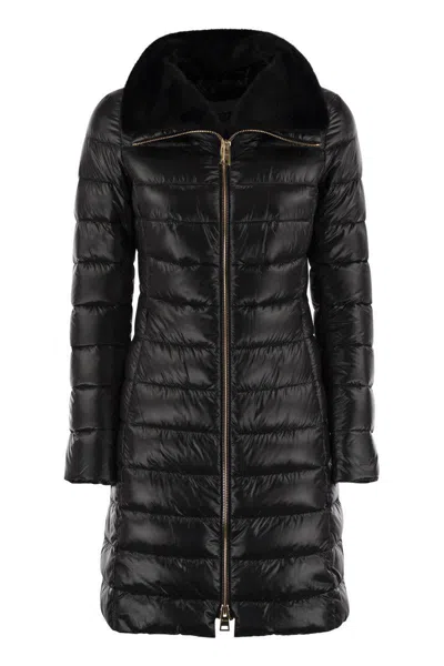 HERNO HERNO ELISA - LONG DOWN JACKET IN ULTRALIGHT NYLON