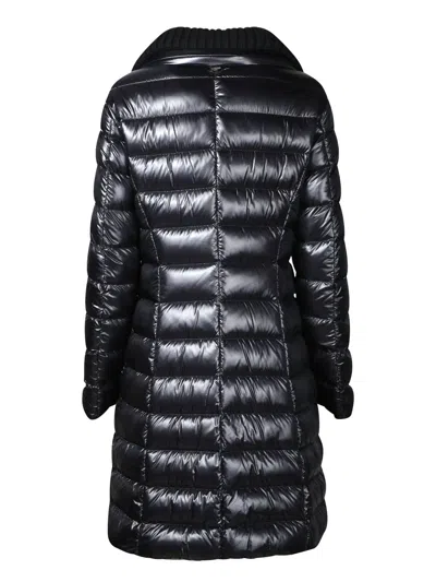 Herno Elisa Long Ecofur Black Jacket