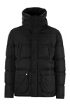 Herno Bomber Jacket In Nylon Chamonix In Black