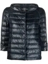 Herno A-shape Cape In Blue