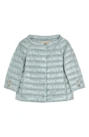 Herno Elsa Iconico Ultralight Water Repellent Down Puffer Jacket In 9434/pale Blue