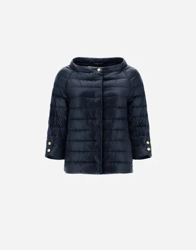 Herno Elsa In Navy Blue