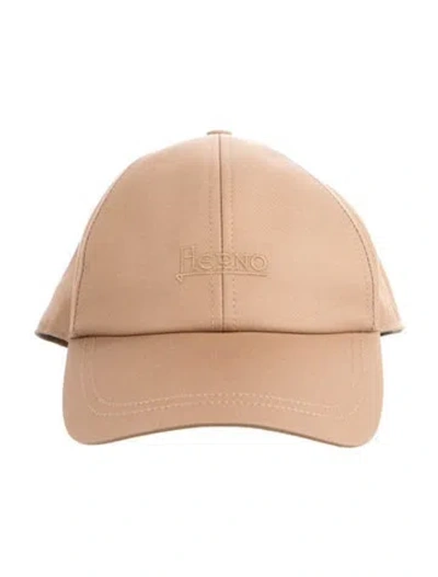 Pre-owned Herno Embroidered Baseball Cap In Neutral