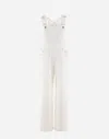 Herno Embroidered Delon Dungarees In White