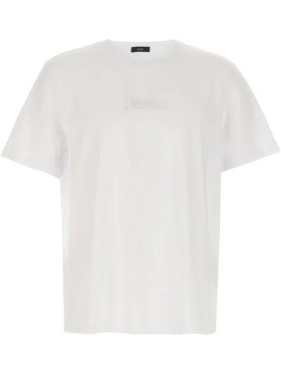 Herno Embroiderylogo T-shirt In White