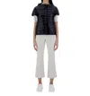 Herno Emilia Cap Sleeve Jacket In Nero Black In Multi