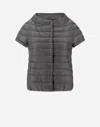 Herno Gray Emilia Down Jacket In Grey