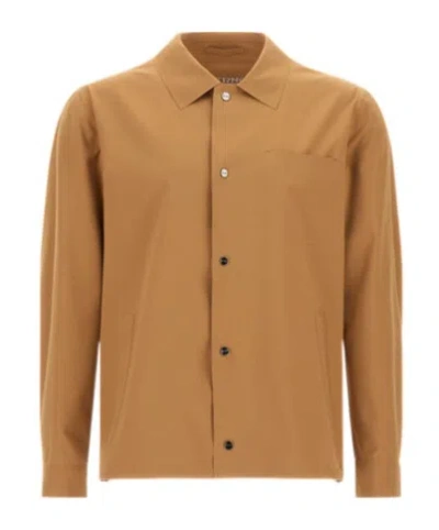 HERNO HERNO LONG-SLEEVED BUTTONED SHIRT