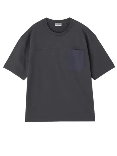 Herno Essential T-shirt For Summer In Blue