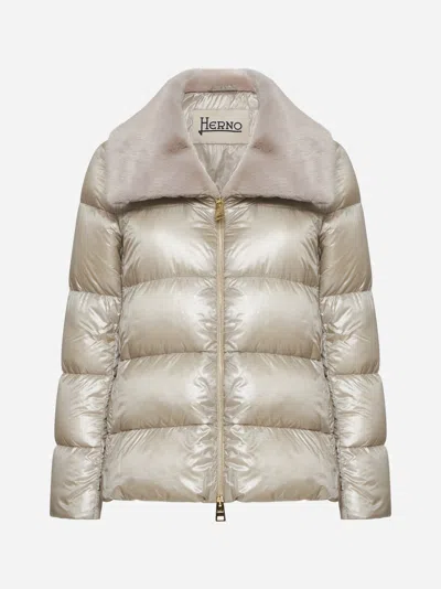 Herno Zip In Chantilly