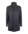 Herno Men's Man Coat In Black