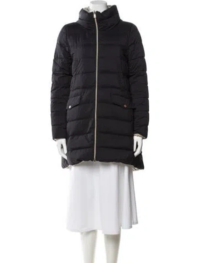 Pre-owned Herno Faux Fur Jacket In Gray