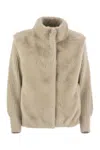 Herno Chantilly Polyester Jackets In Neutral