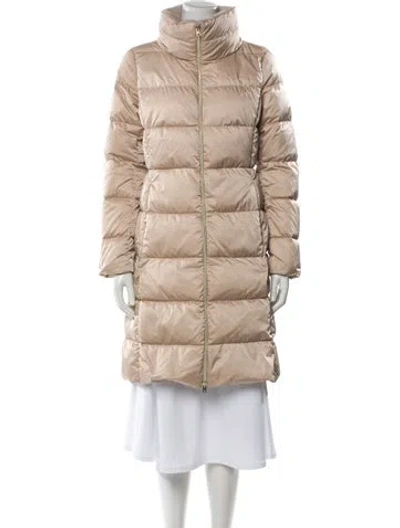 Pre-owned Herno Faux Fur Jacket In Neutral