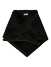 Herno Scarf In Lady Alternative Fur In Black