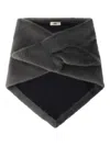 Herno Scarf In Lady Alternative Fur In Gray