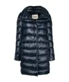 Herno Feather Down Puffer Jacket In Black