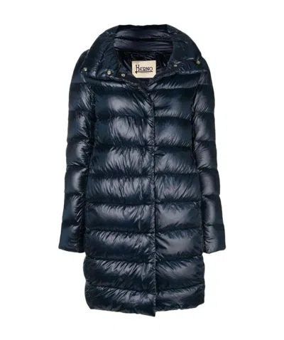 Herno Feather Down Puffer Jacket In Black
