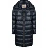 Herno Feather Down-filled Down Jacket In Blue